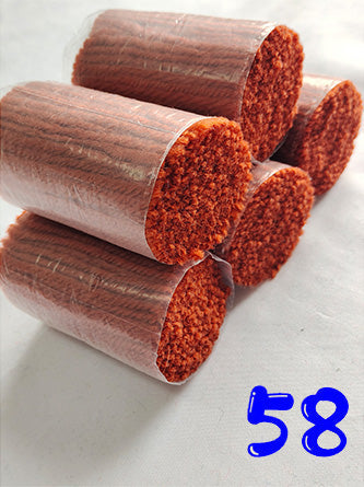 61 Colors 4-ply Pre-cut Latch Hook Yarn for DIY Craft Projects