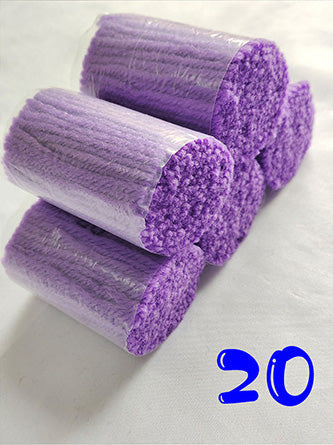 61 Colors 4-ply Pre-cut Latch Hook Yarn for DIY Craft Projects