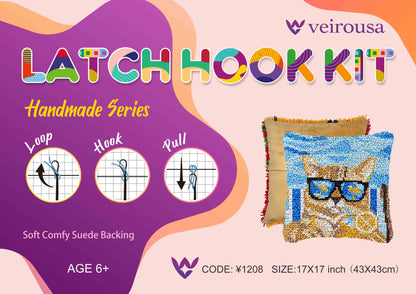 Kit de almohada con gancho Cool Cat