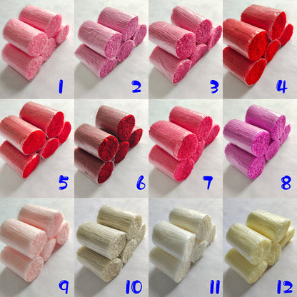 61 Colors 4-ply Pre-cut Latch Hook Yarn for DIY Craft Projects