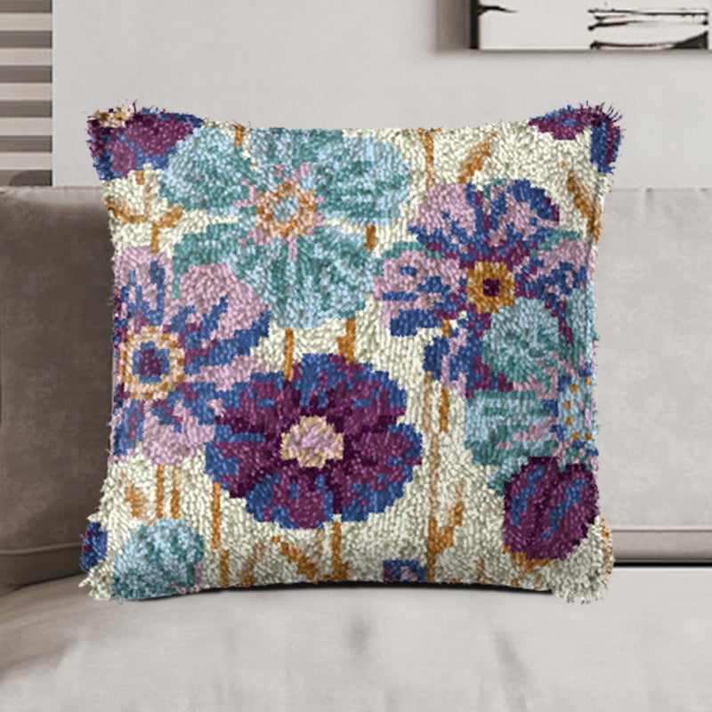 Kit d'oreiller à crochet Purple Lotus