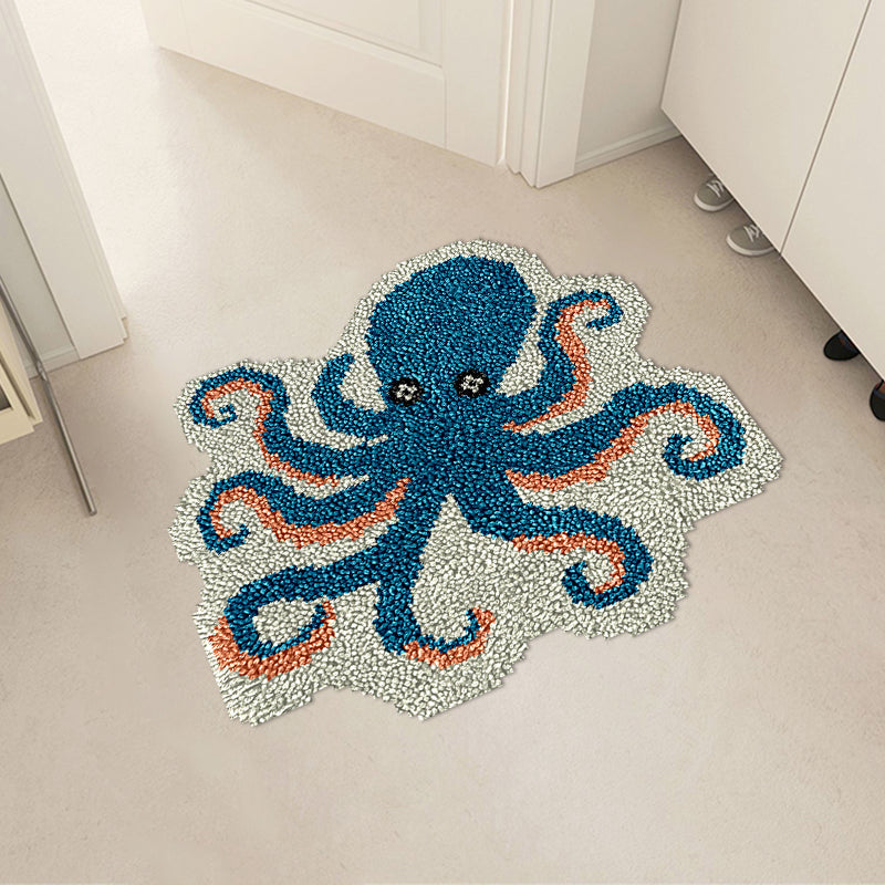 Octopus - Latch Hook Rug Kit