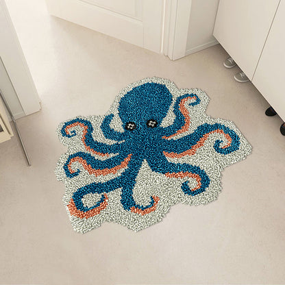 Octopus - Latch Hook Rug Kit
