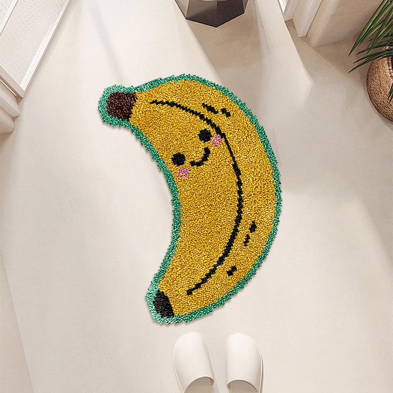 Banana Latch Hook Rug Kit