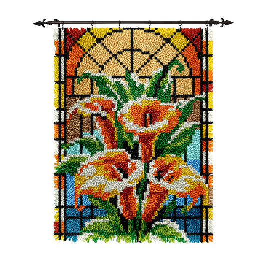 Tulips Rug Latch Hook Kits for Beginners