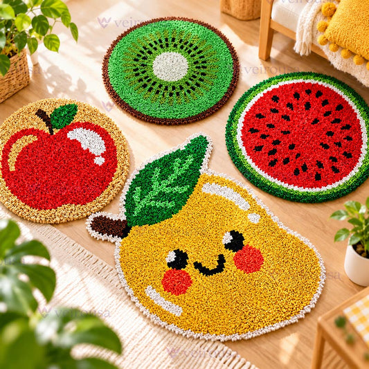 Fruits - Kit de tapis à crochets