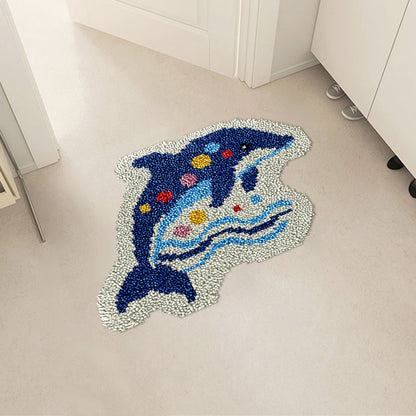 Dolphin - Kits de crochets pour tapis pour débutants