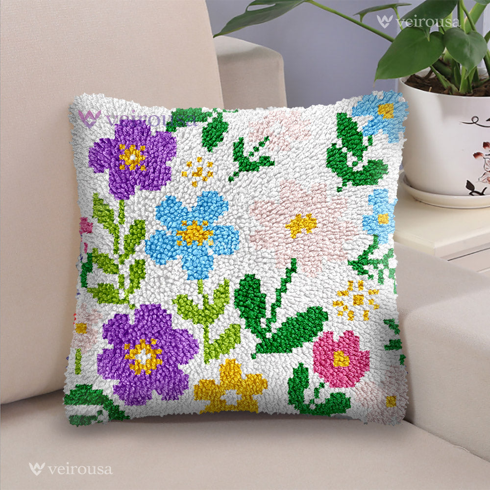 Hermosas Flores - Kit de Almohada con Gancho