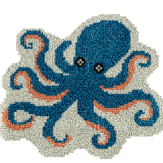 Kit de tapis à crochet Octopus