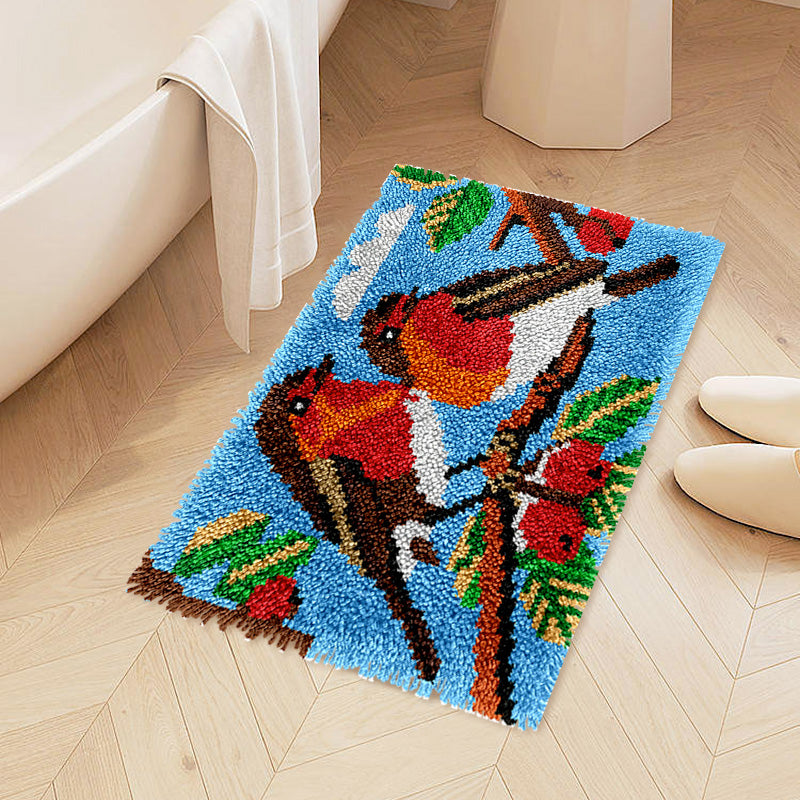Two Mockingbirds - Rug Latch Hook Kits