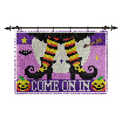 Veirousa Boots Halloween Latch Hook Rug Kit