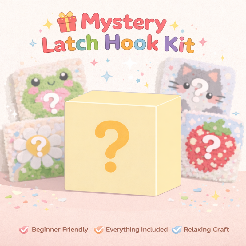 Veirousa® Mistery Latch Hook Kits